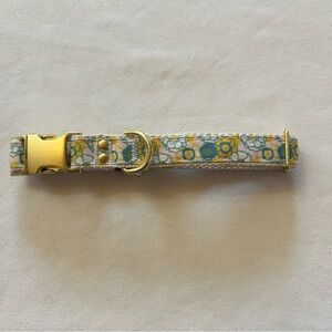 Floral Patterned Dog Collar